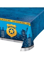 Table cloth 1CT 54X102 POLICE PARTY