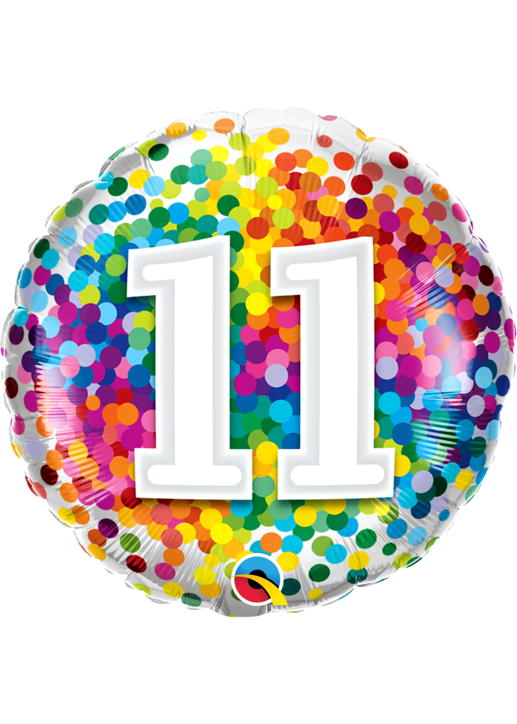 11 RAINBOW CONFETTI