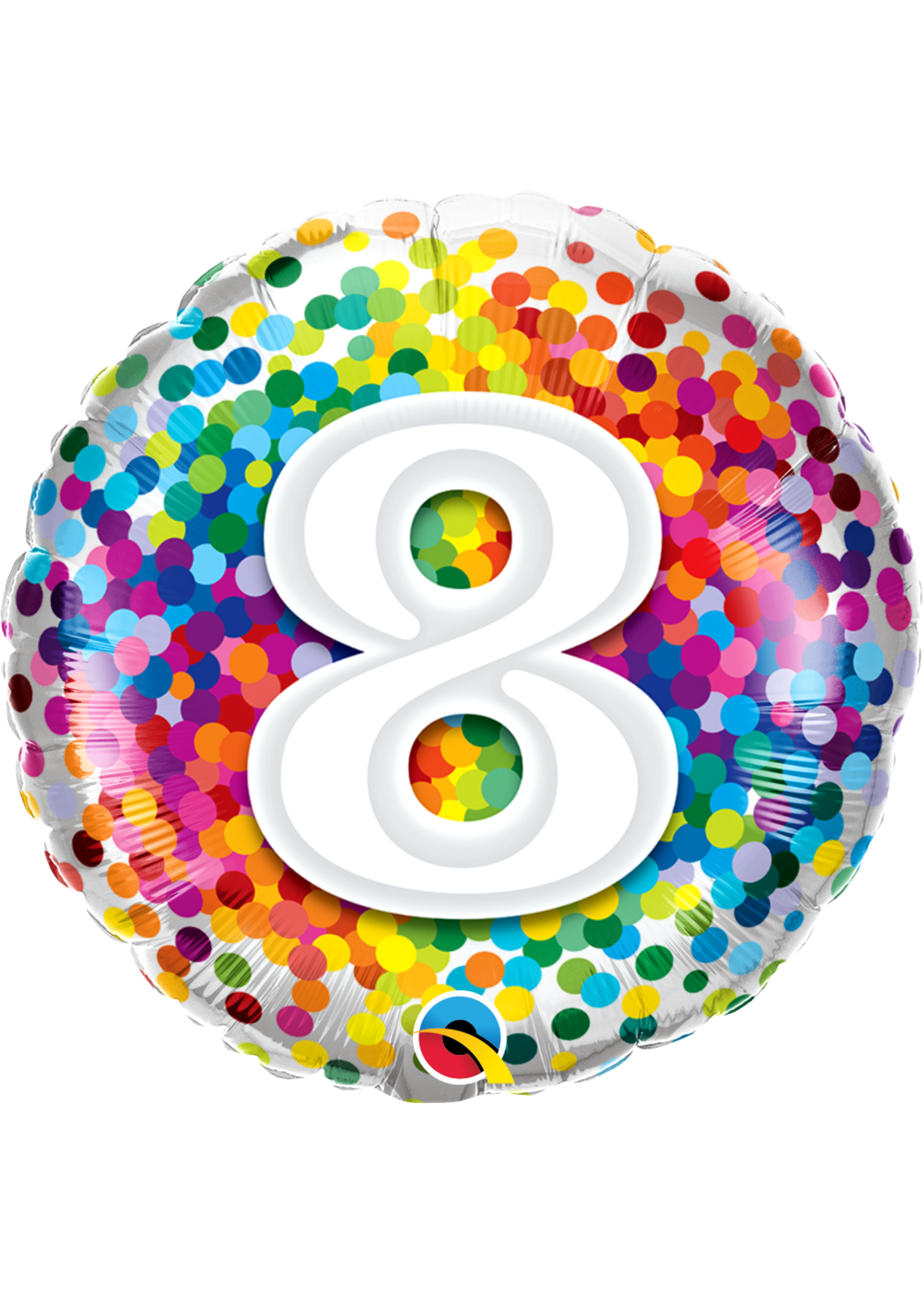 8 RAINBOW CONFETTI