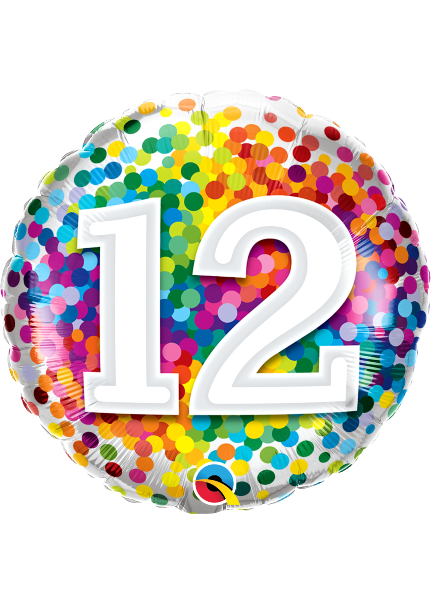 12 RAINBOW CONFETTI