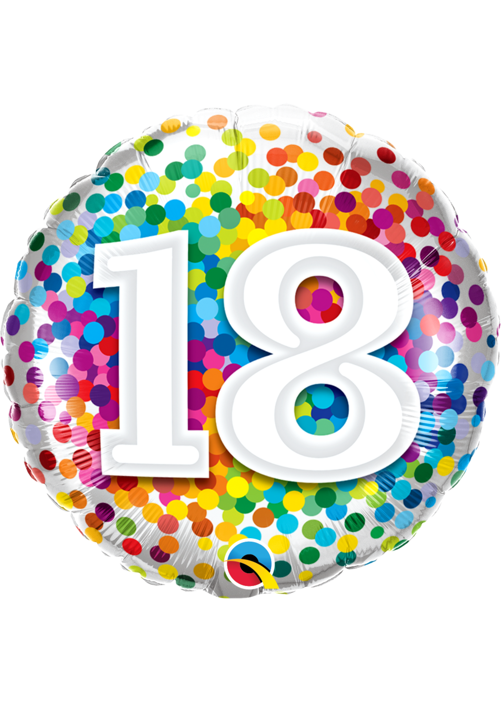 18 RAINBOW CONFETTI