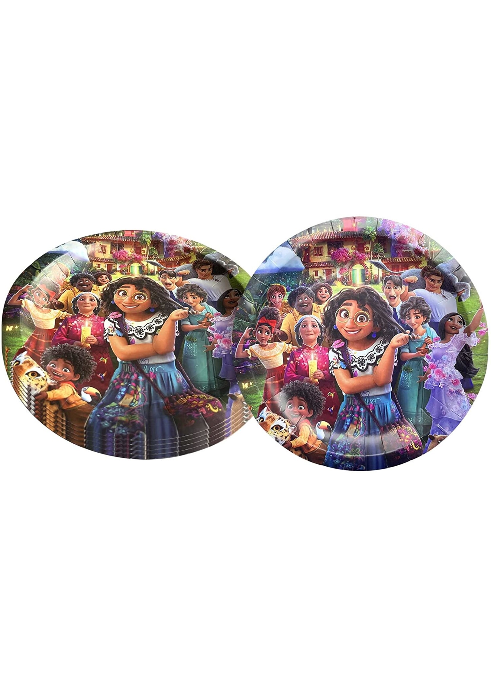 ENCANTO 7" PAPER PLARE 10CT