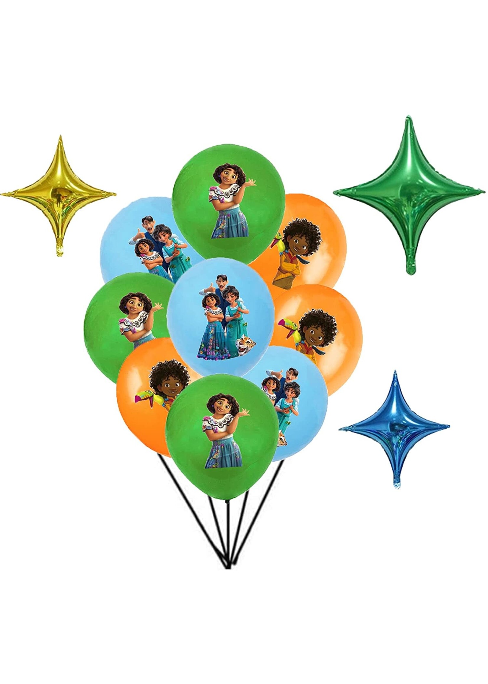 Encanto  Birthday Latex Balloon 18PC