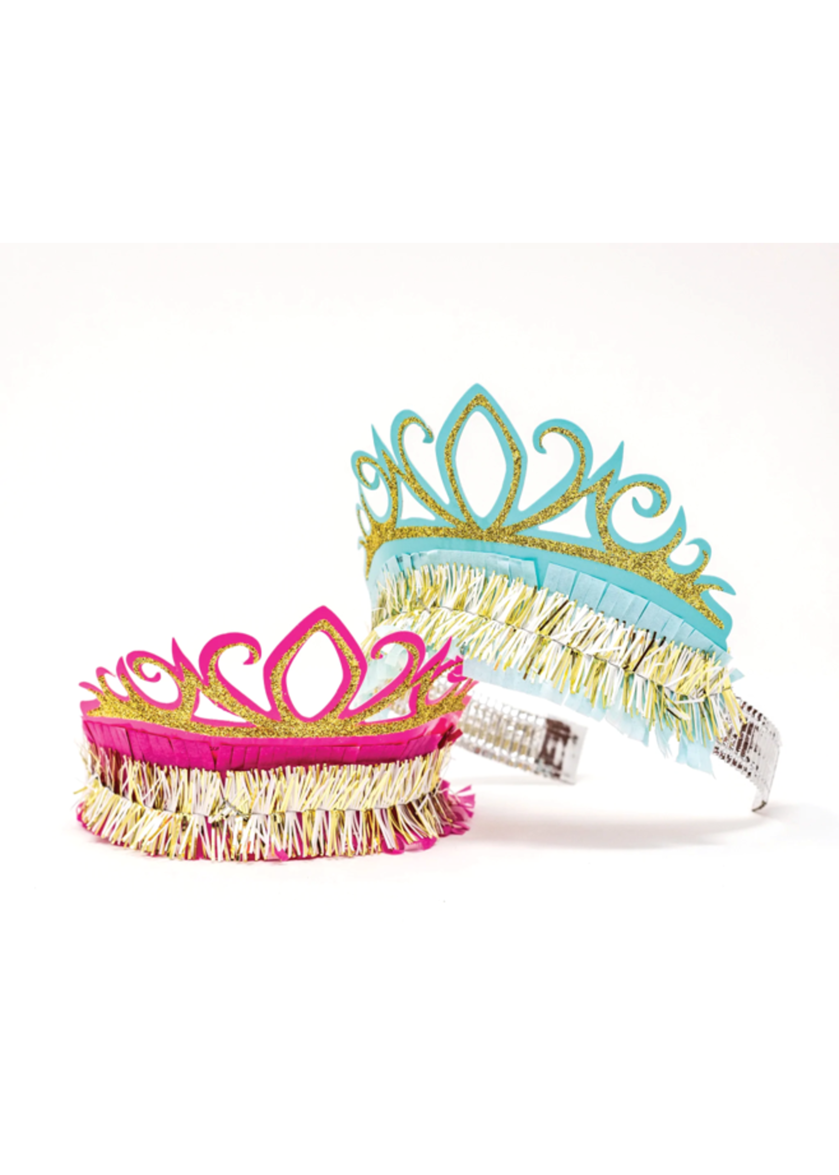 Glitter Tiaras 6ct