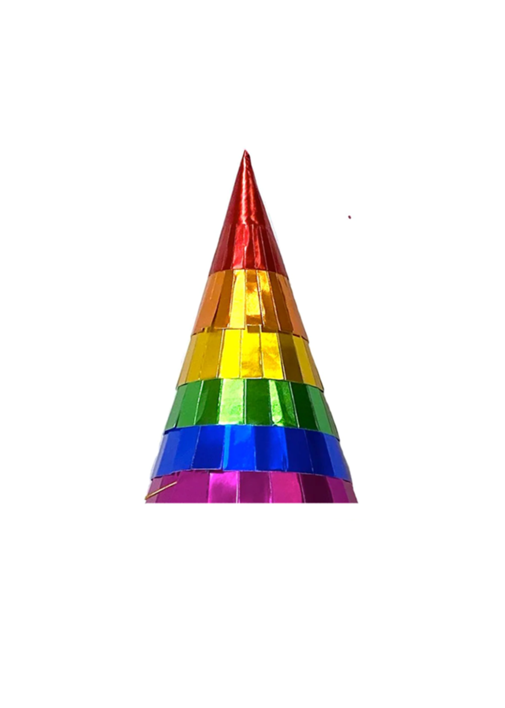 Rainbow Bling Party Hats 6ct