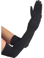 ADULT LONG BLACK GLOVES