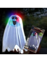 Ghost 18in Colorchange Light-up Hanging Paper Lantern W/ghost
