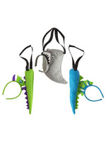 Costume Set Headband & Tail Monster/dino/shark Ht/jhook W/elastic Bands