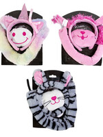 Costume Animal Set 3pc Plush Nose/headband/tail