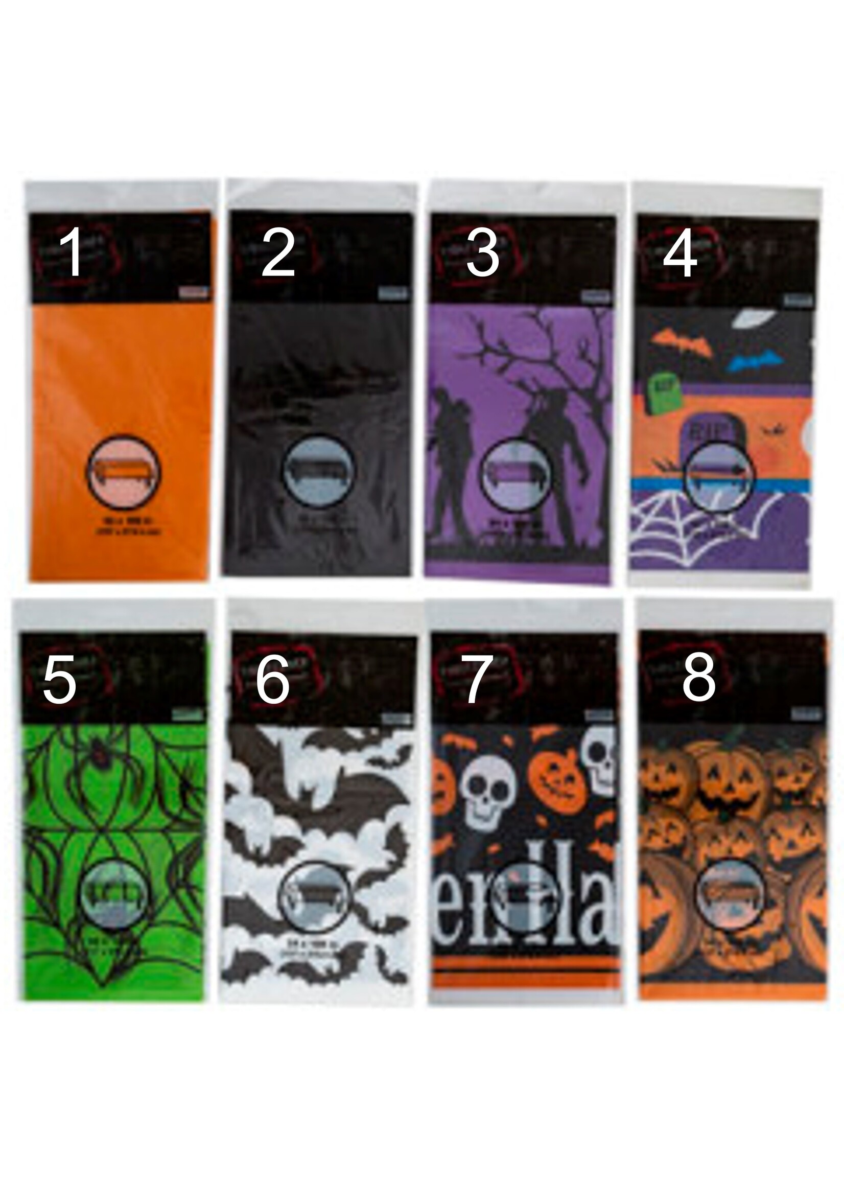 Halloween Plastic Tablecover  54x108