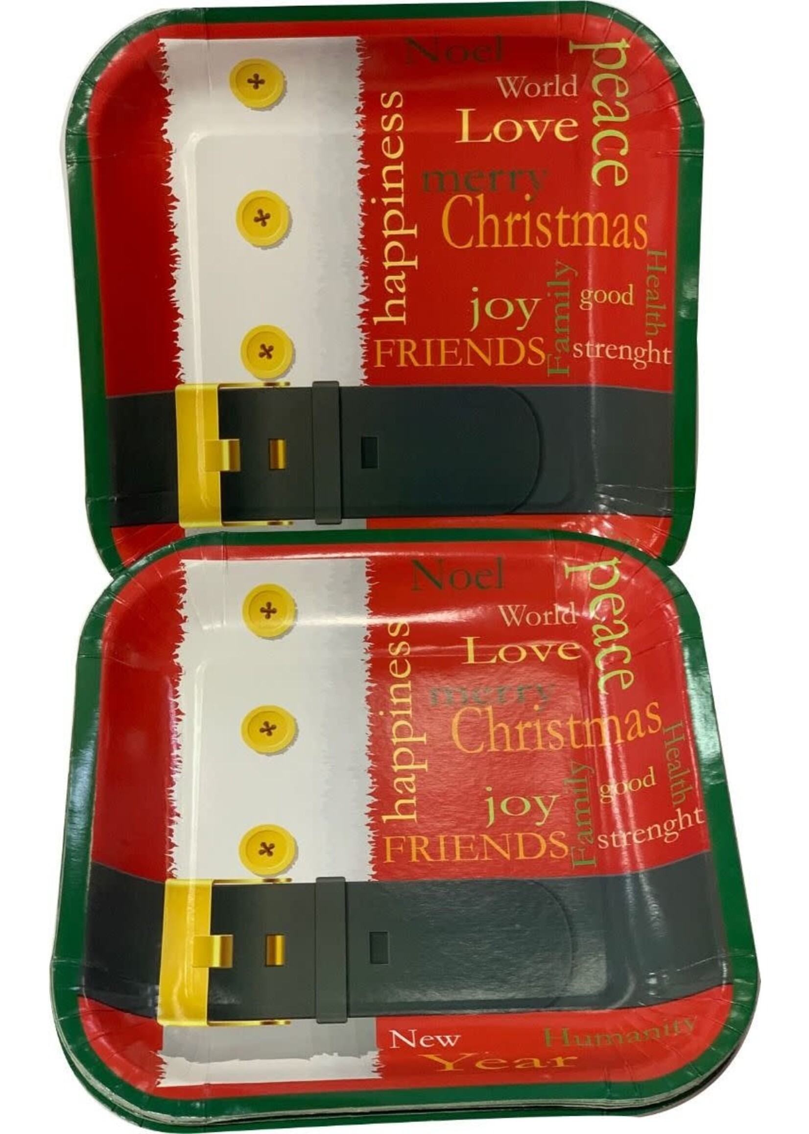 Christmas Joy 9 Inch Plates