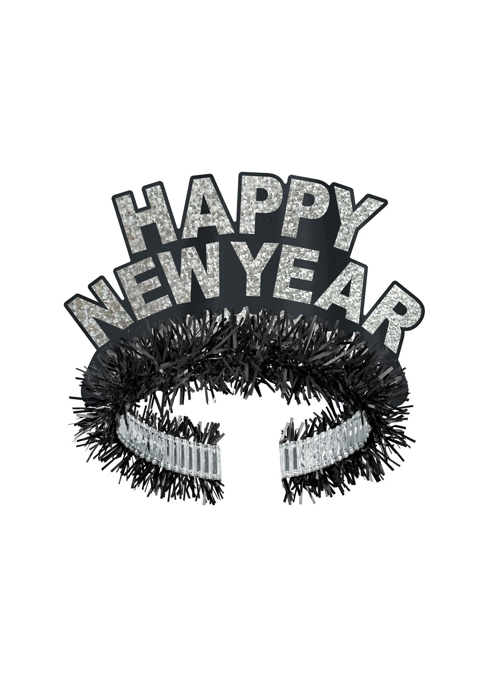 Black & Silver HNY Regal Tiara SOLD SINGLE new year