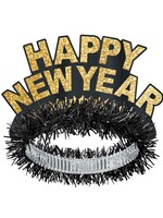 Black & Gold HNY Regal Tiara  SOLD SINGLE new year