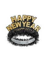 Black & Gold HNY Regal Tiara  SOLD SINGLE new year