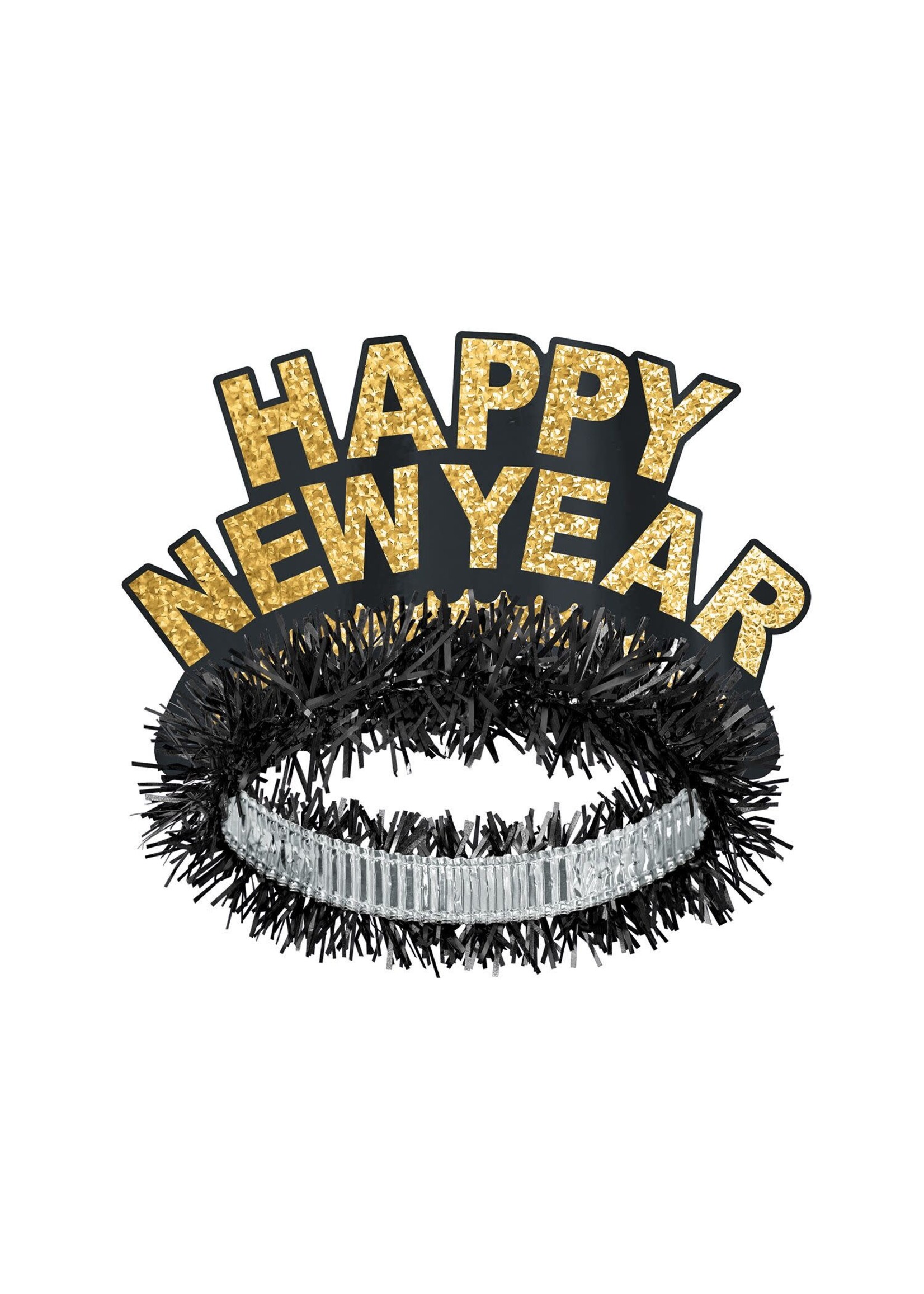Black & Gold HNY Regal Tiara  SOLD SINGLE new year