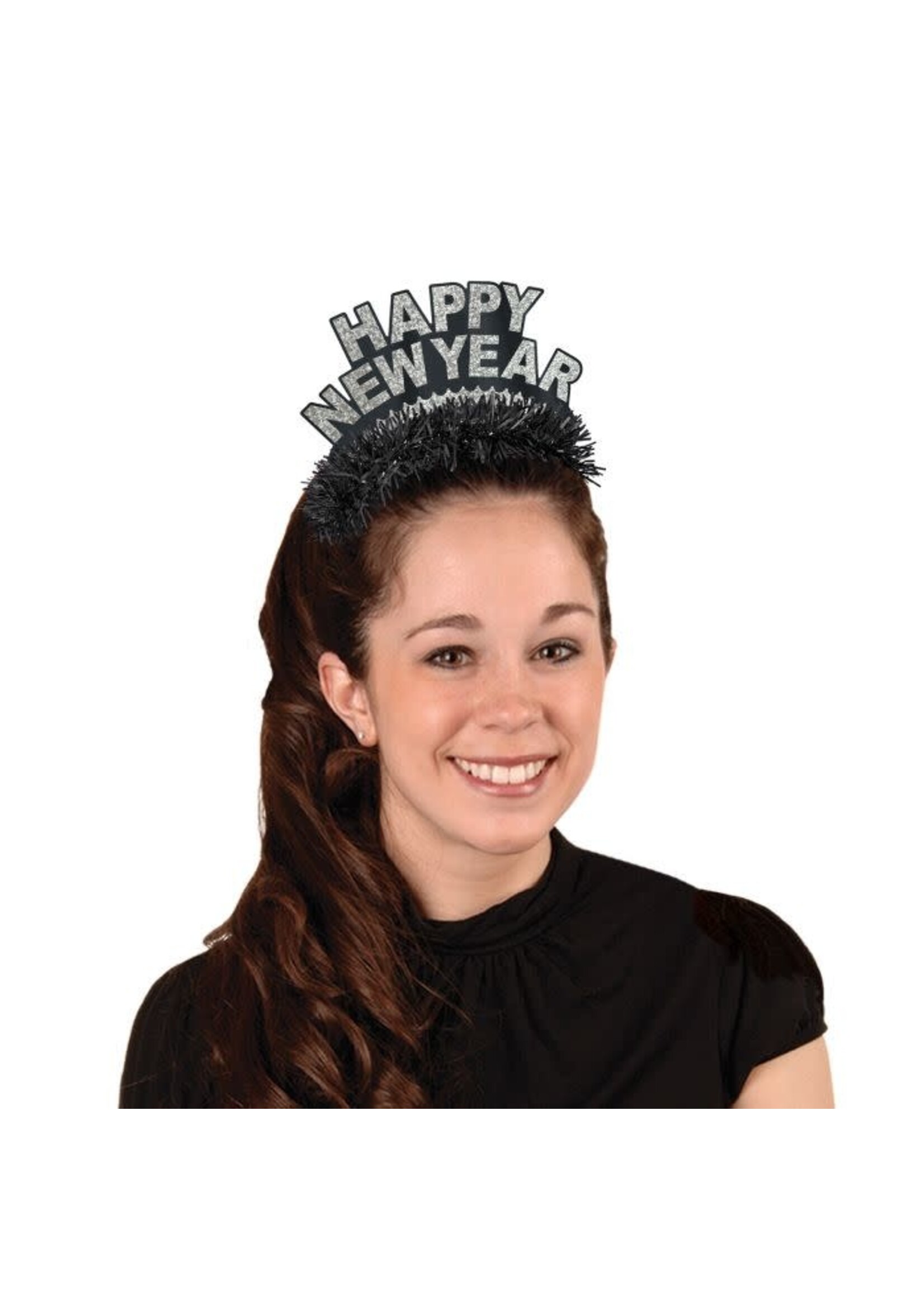 Black & Silver HNY Regal Tiara SOLD SINGLE new year