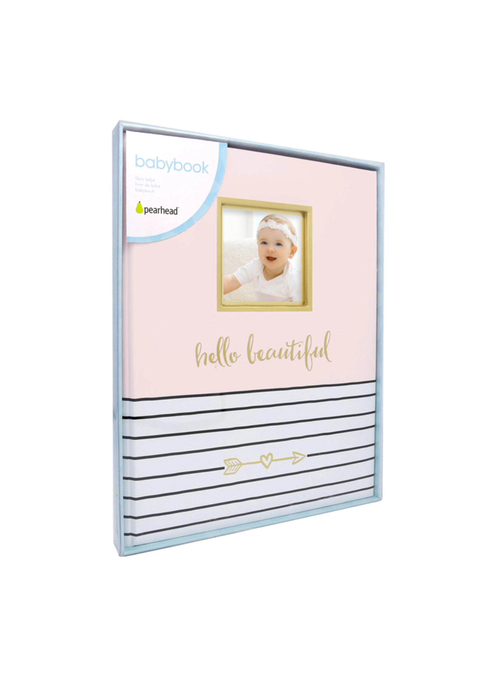 Hello BEAUTIFUL Memory Baby Book- PINK