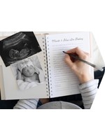 Leaves Keepsake Pregnancy Journal, Blush