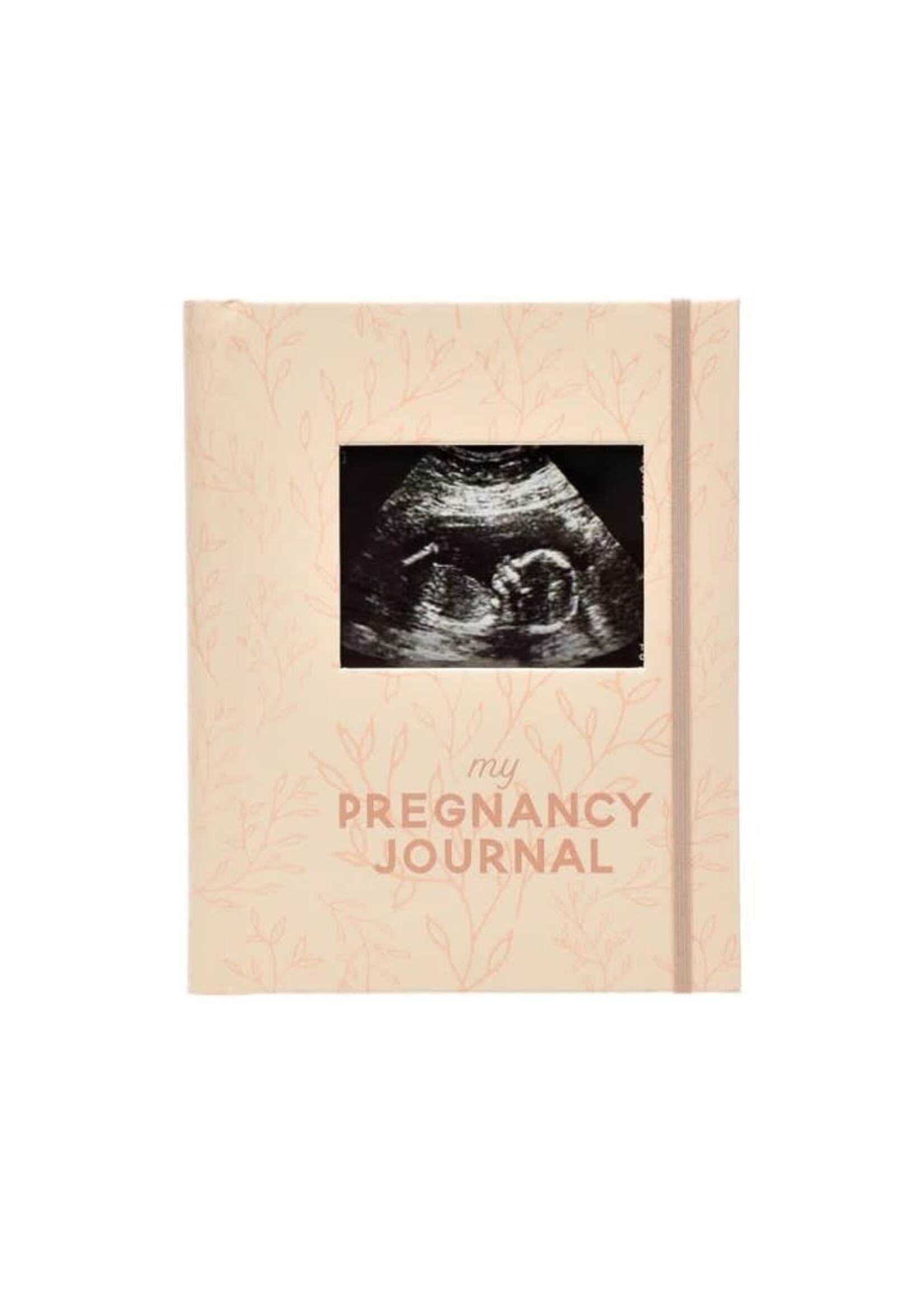 Leaves Keepsake Pregnancy Journal, Blush