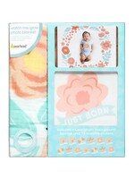 Watch Me Grow Milestone Blanket, Floral