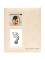 Rainbow Baby Memory Book with Clean Touch Ink Pad, Blush