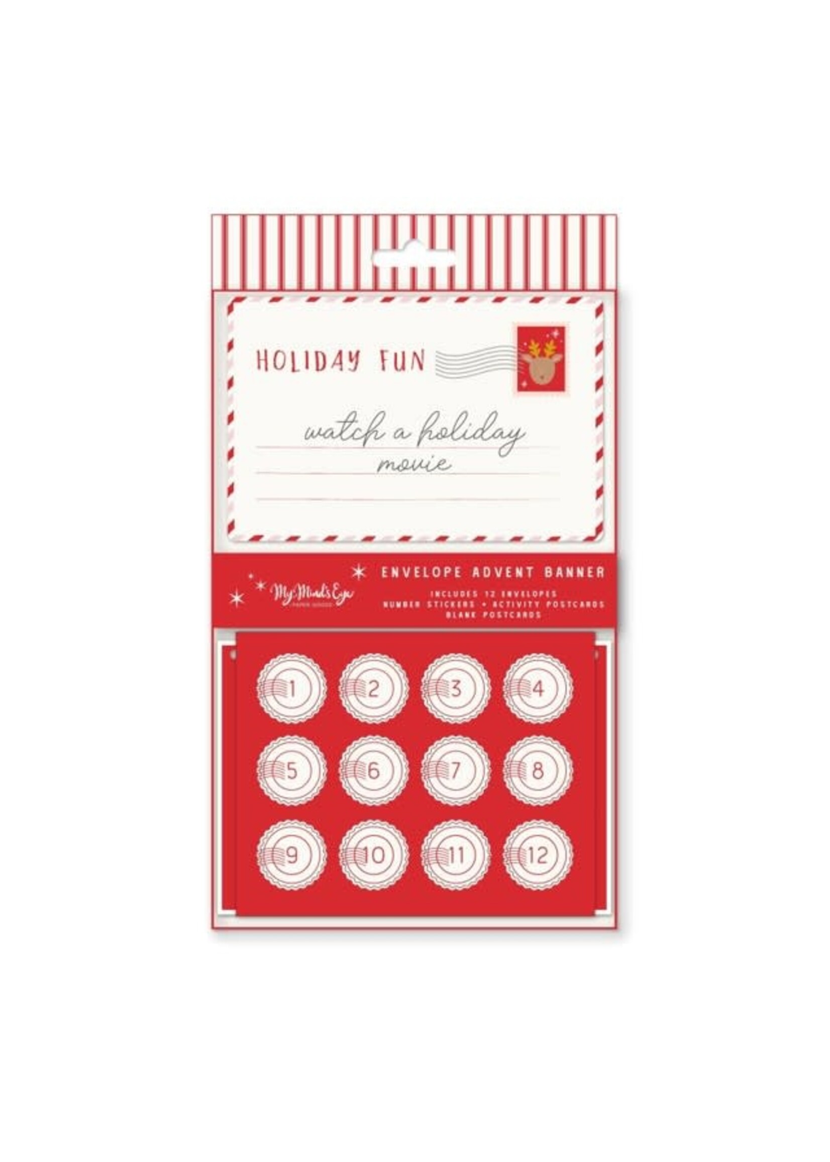 Believe Advent Envelope Banner