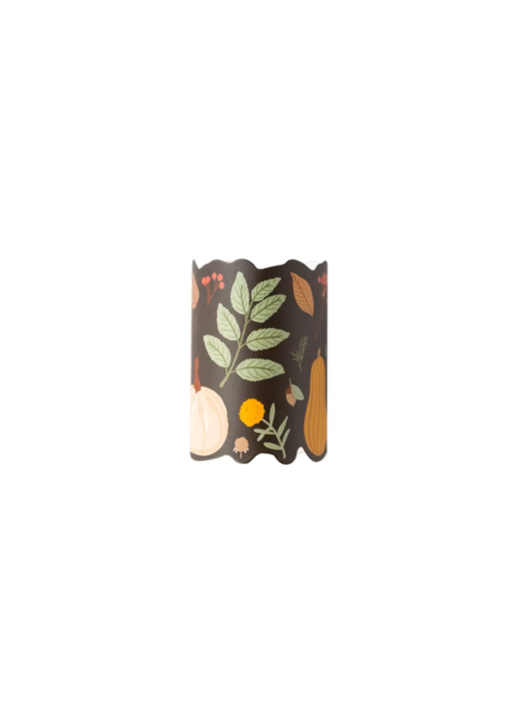 Harvest Moody Fall Paper Napkin Rings