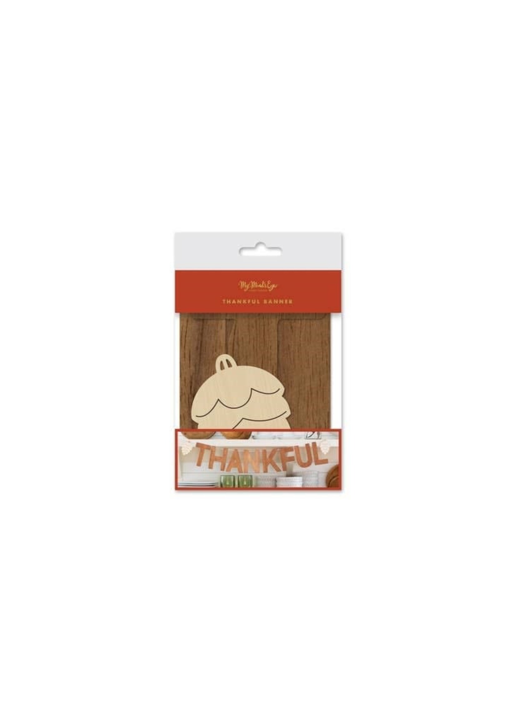 Harvest/ Thanksgiving Wood Thankful Word Banner