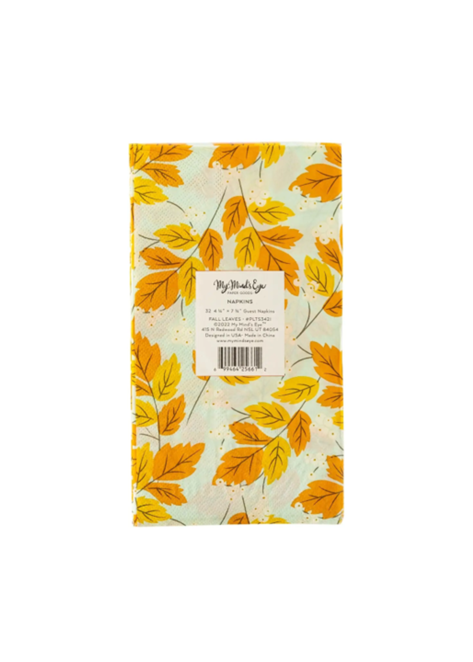 Fall Leaves Guest Towel Napkin 24/PKT