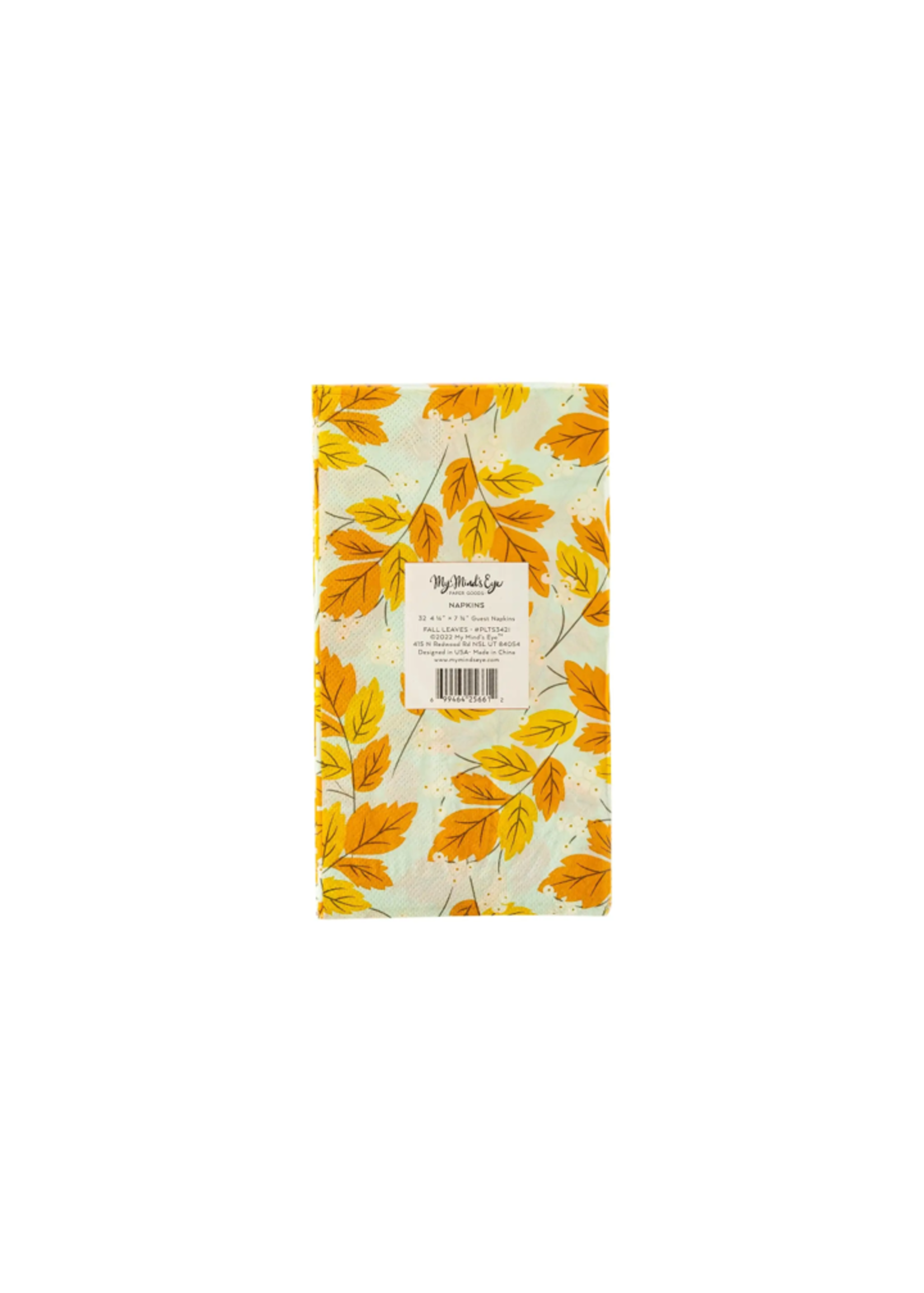 Fall Leaves Guest Towel Napkin 24/PKT