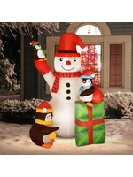 5.7 FT Blow Up Outdoor Decorations Christmas Yard