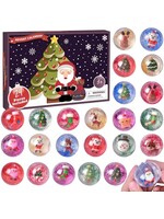 24-Pieces Slime Fidget Advent Calendar Christmas Countdown