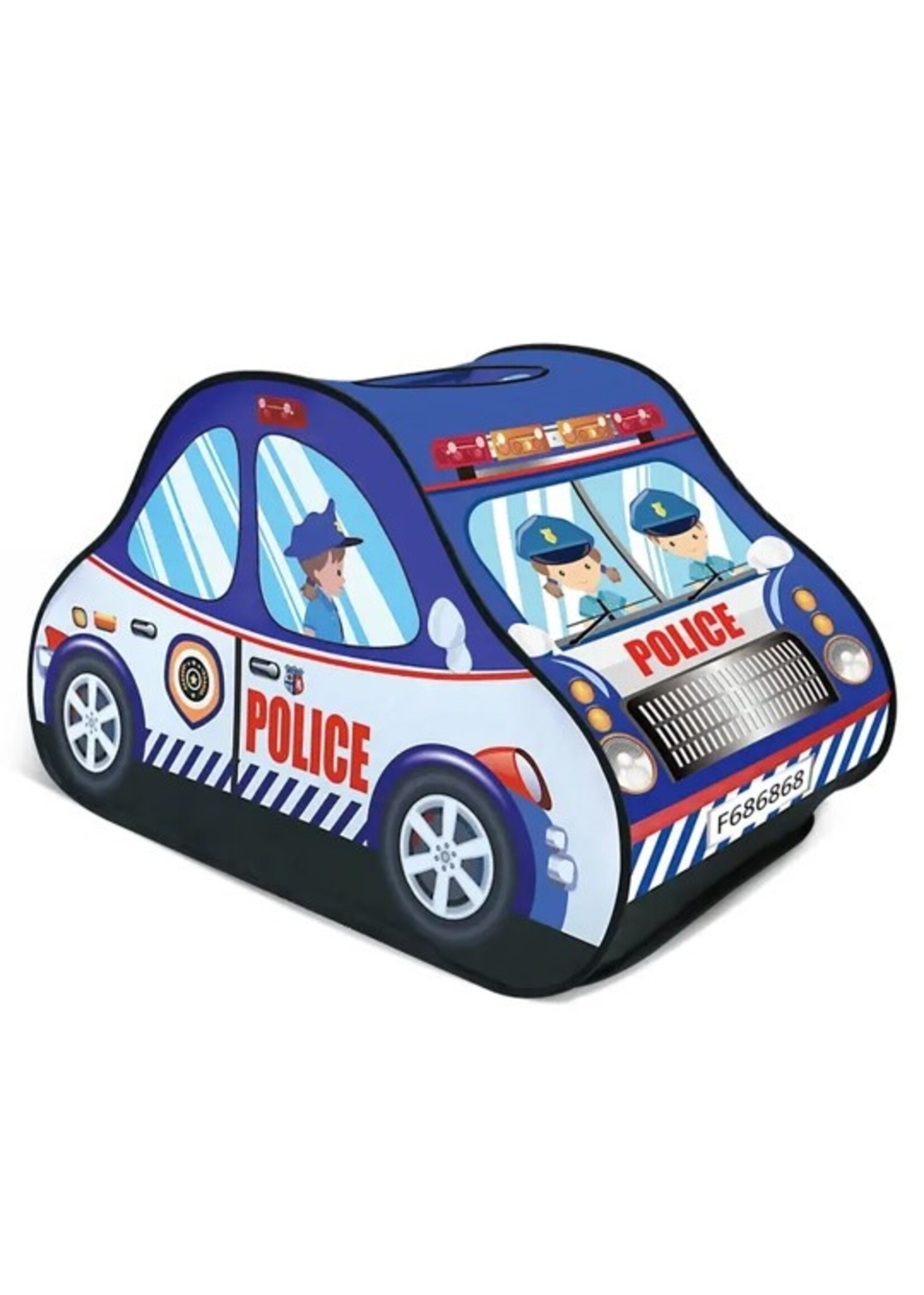 Police Car Pop Up Play Tent for Kids