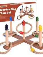Wooden Ring Toss Games Outdoor Games
