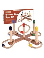Wooden Ring Toss Games Outdoor Games
