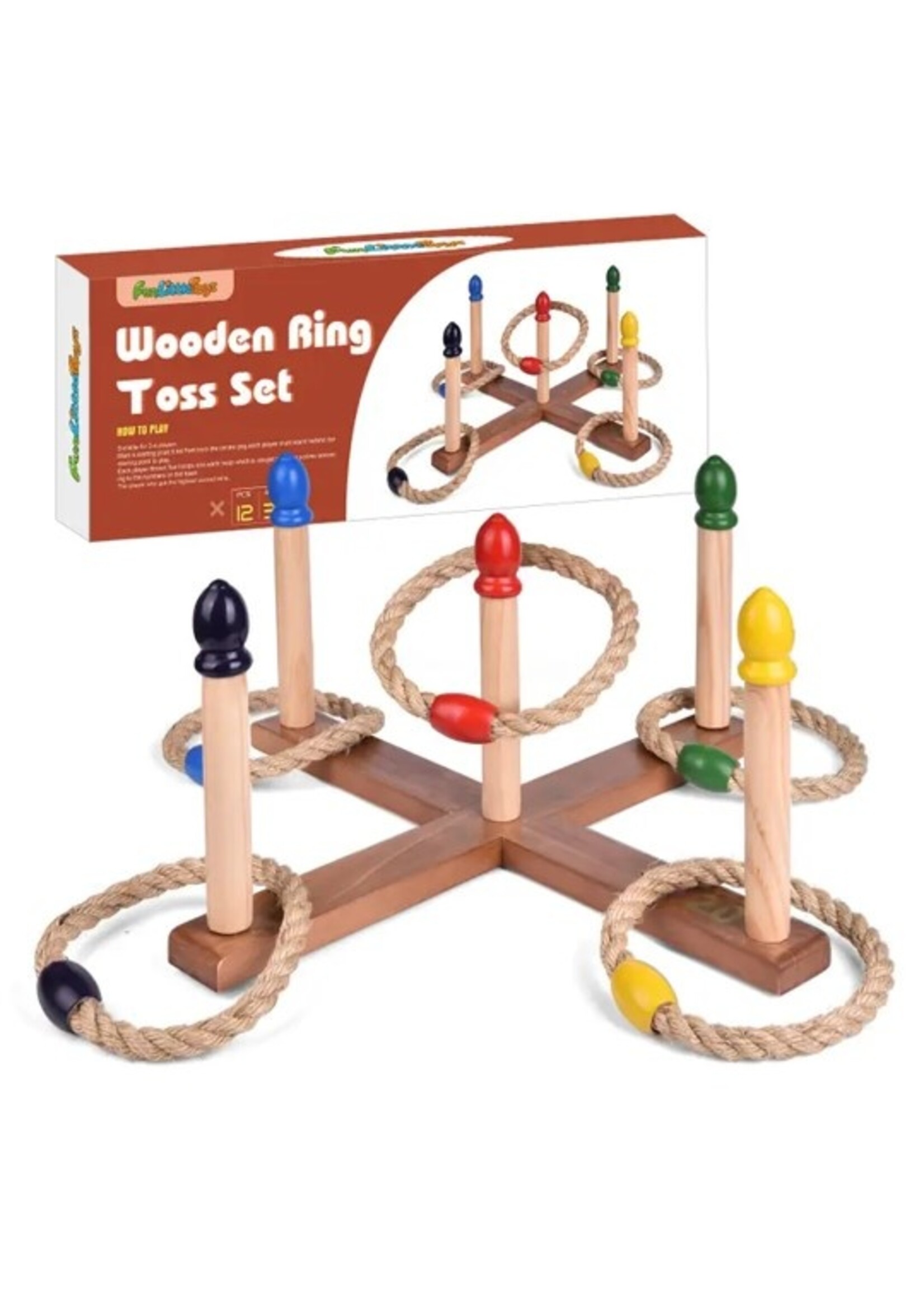 Wooden Ring Toss Games Outdoor Games