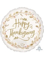 18" Always be Thankful Foil Balloon