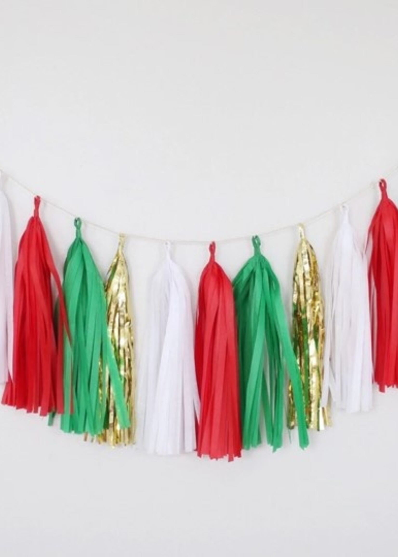 Christmas Tassel Garland