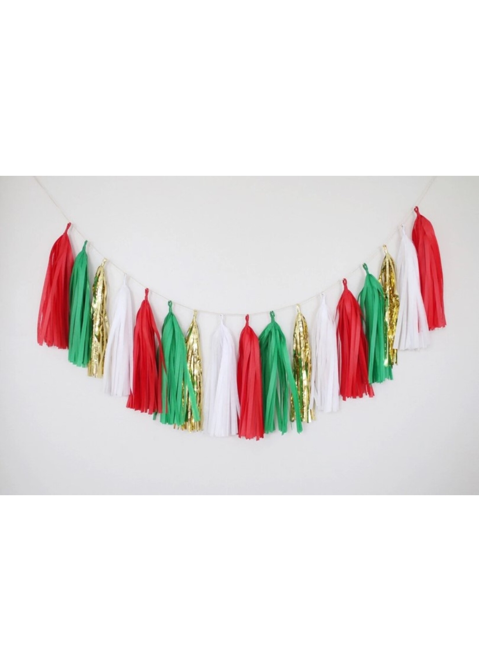 Christmas Tassel Garland