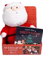 Santa Toy & Christmas Board Book Holiday Gift Set