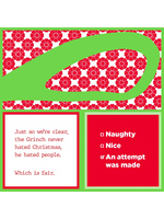 Napkin: XMAS Attempt Made/Grinch