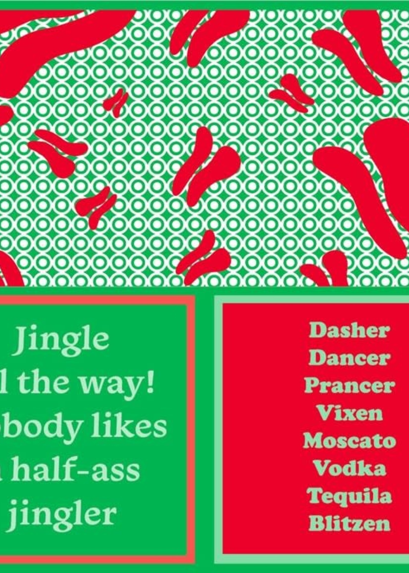 Napkin: XMAS Blitzen/Half Ass Jingler