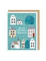 Christmas Village Holiday Card