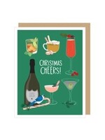 Christmas Cocktails Holiday Card
