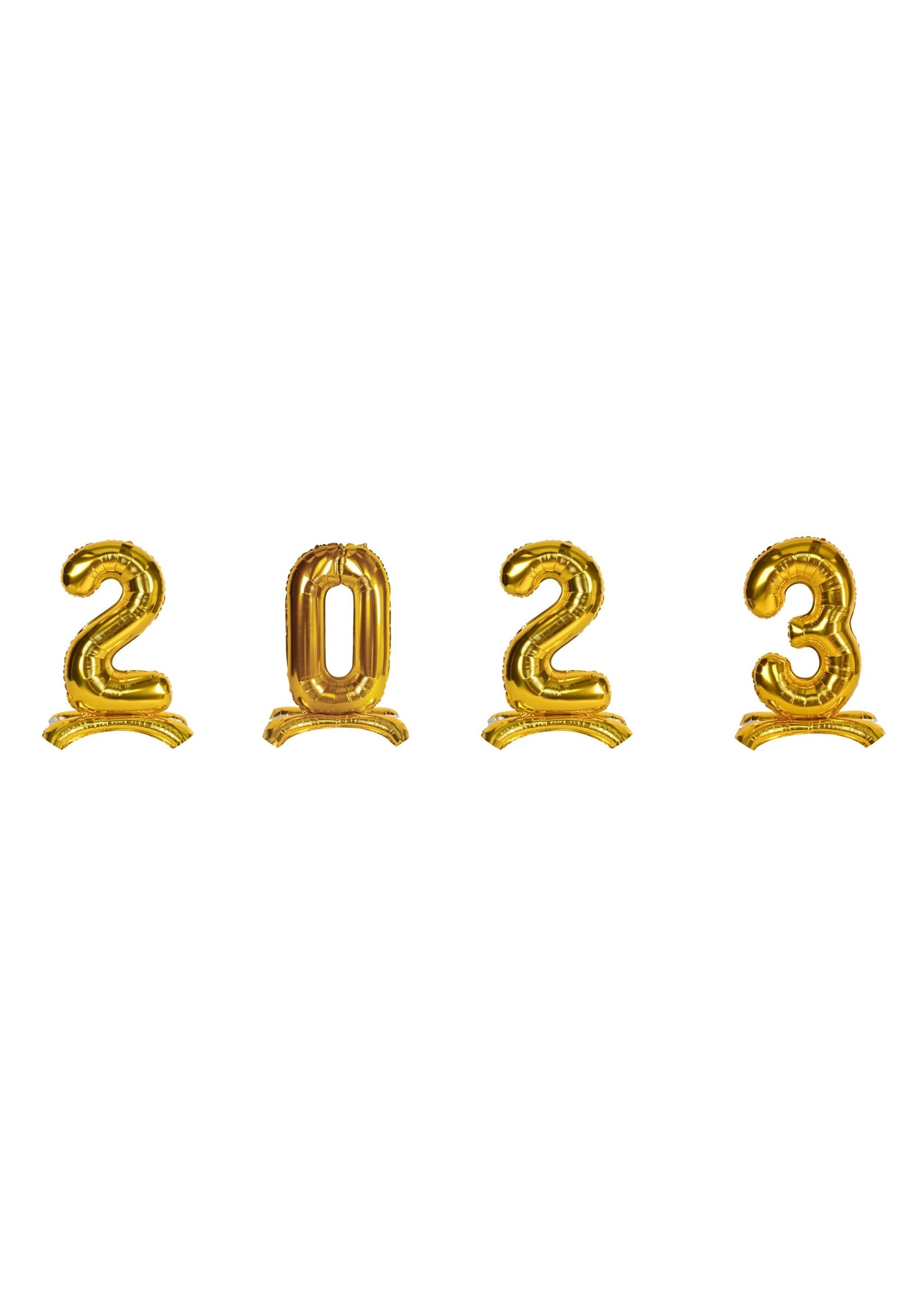 Self-Standing Balloon Number 2023