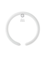 160G Gemar Latex Balloons (Bag of 50) white