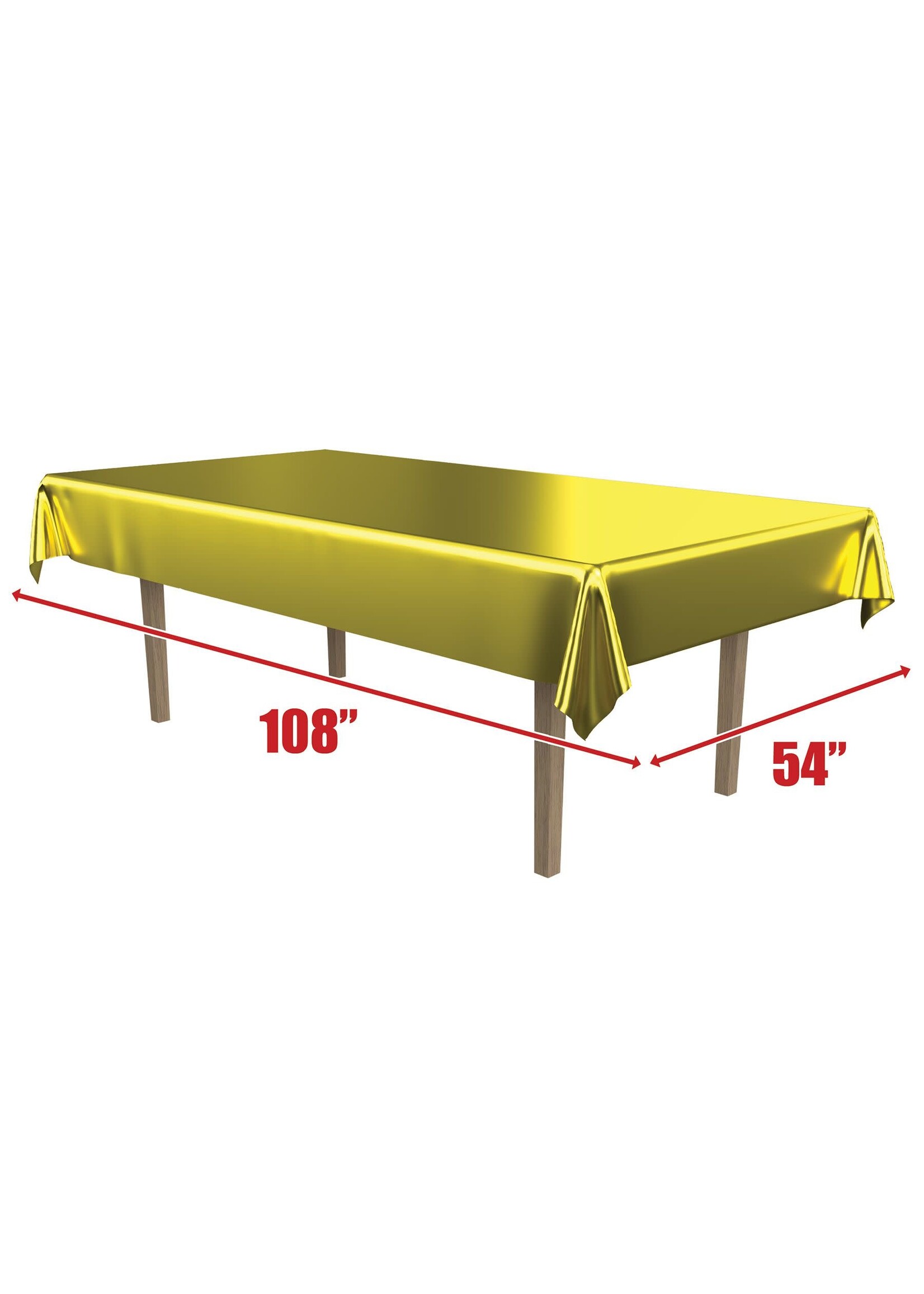 Metallic Rectangular Tablecover