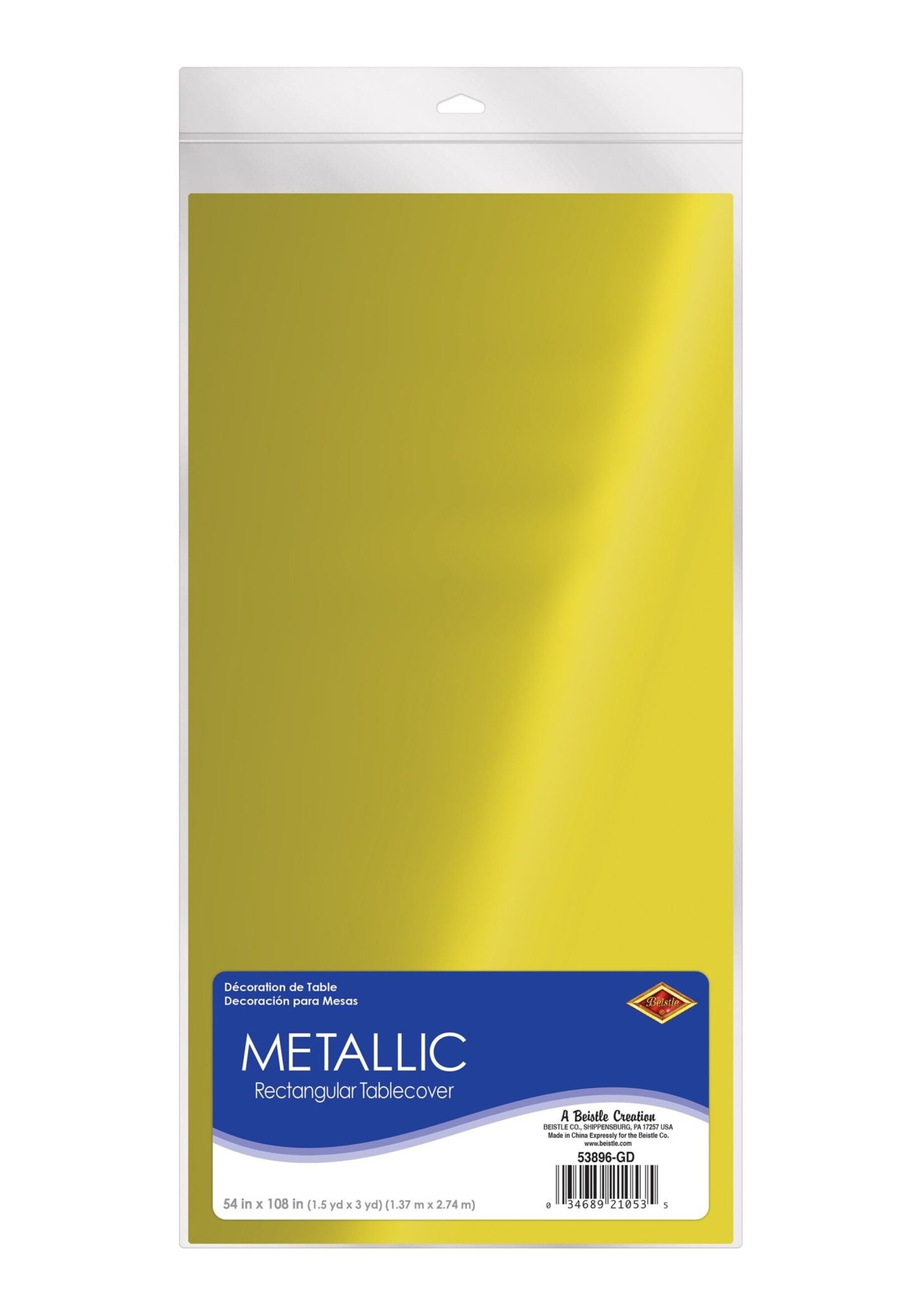 Metallic Rectangular Tablecover