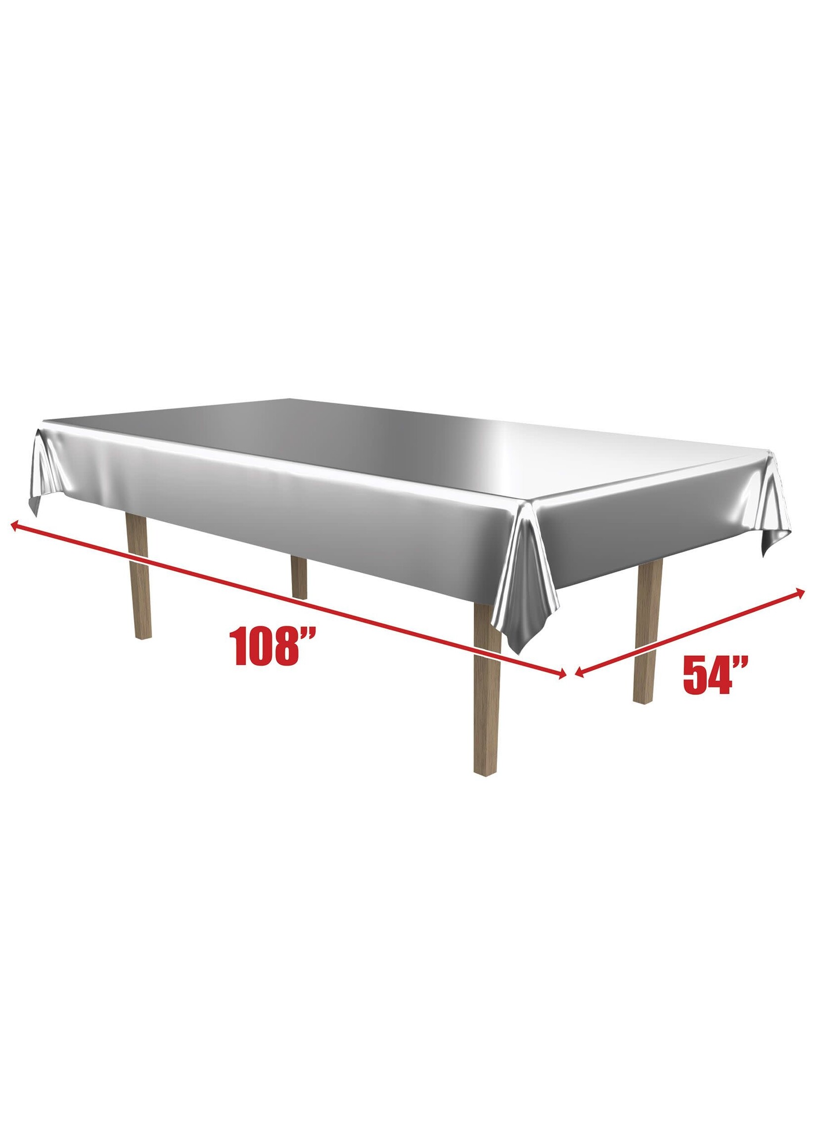 Metallic Rectangular Tablecover