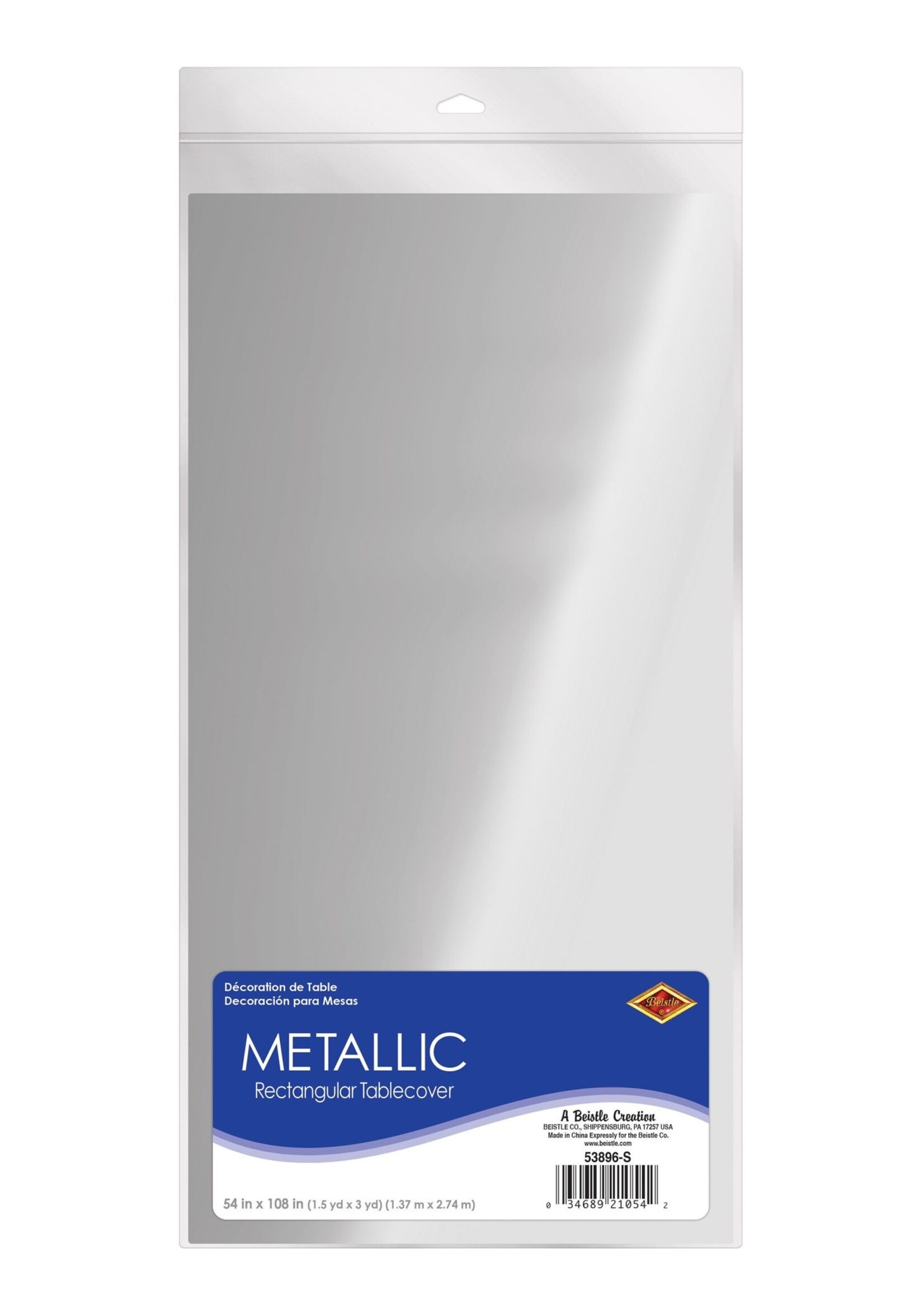 Metallic Rectangular Tablecover